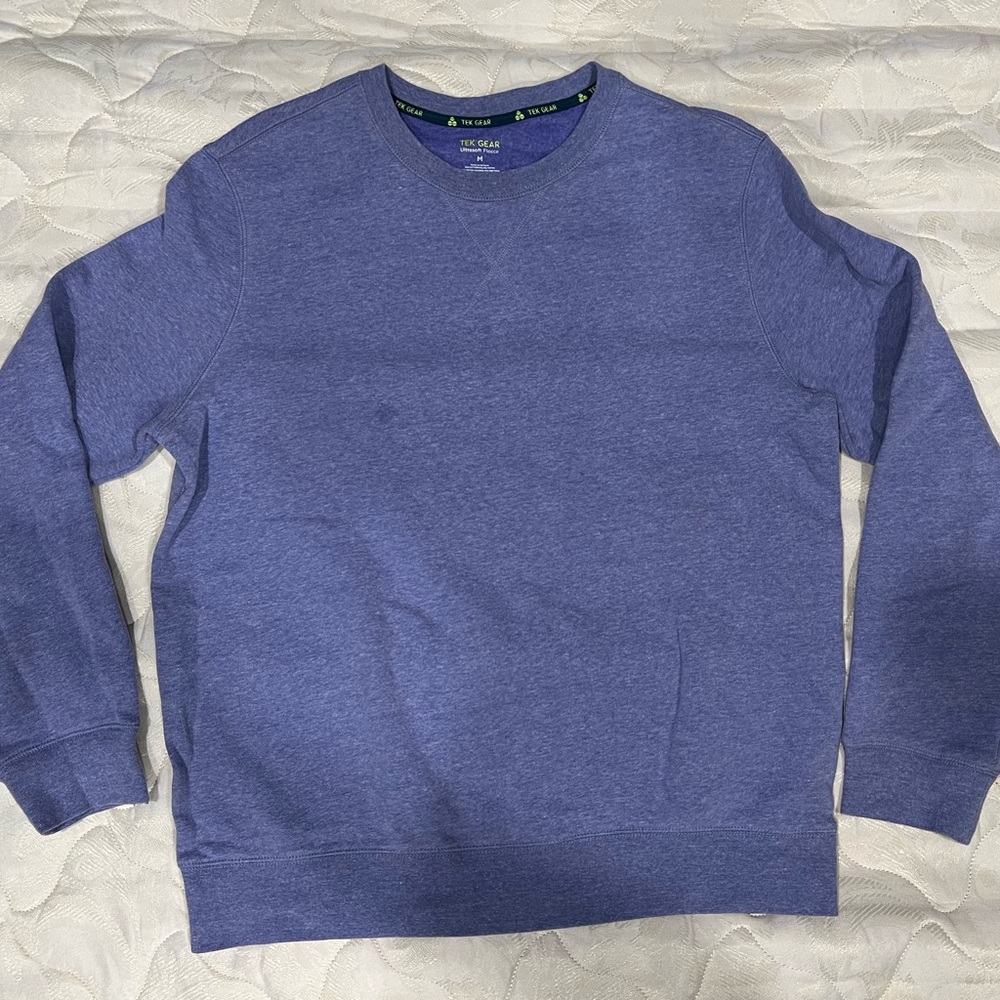Tek Gear Men's Lavender Crewneck Sweatshirt
